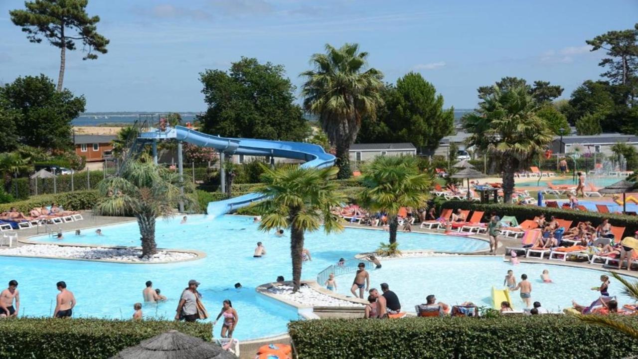 Mobil Home camping Siblu Les Viviers Cap Ferret Claouey Bagian luar foto