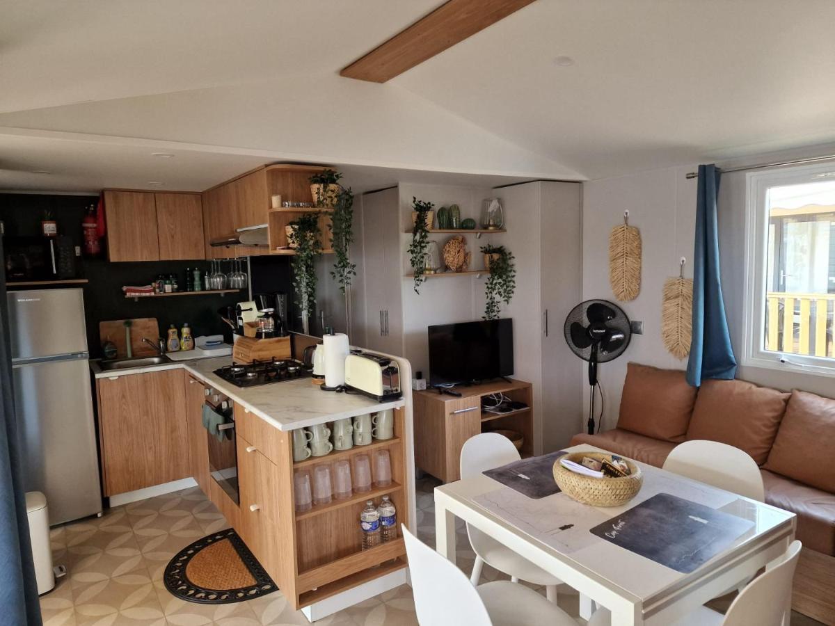 Mobil Home camping Siblu Les Viviers Cap Ferret Claouey Bagian luar foto